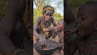 Grandpa Wild Cooking Big Octopus Meal #viralshorts #foodshorts #eating #grandpacooking
