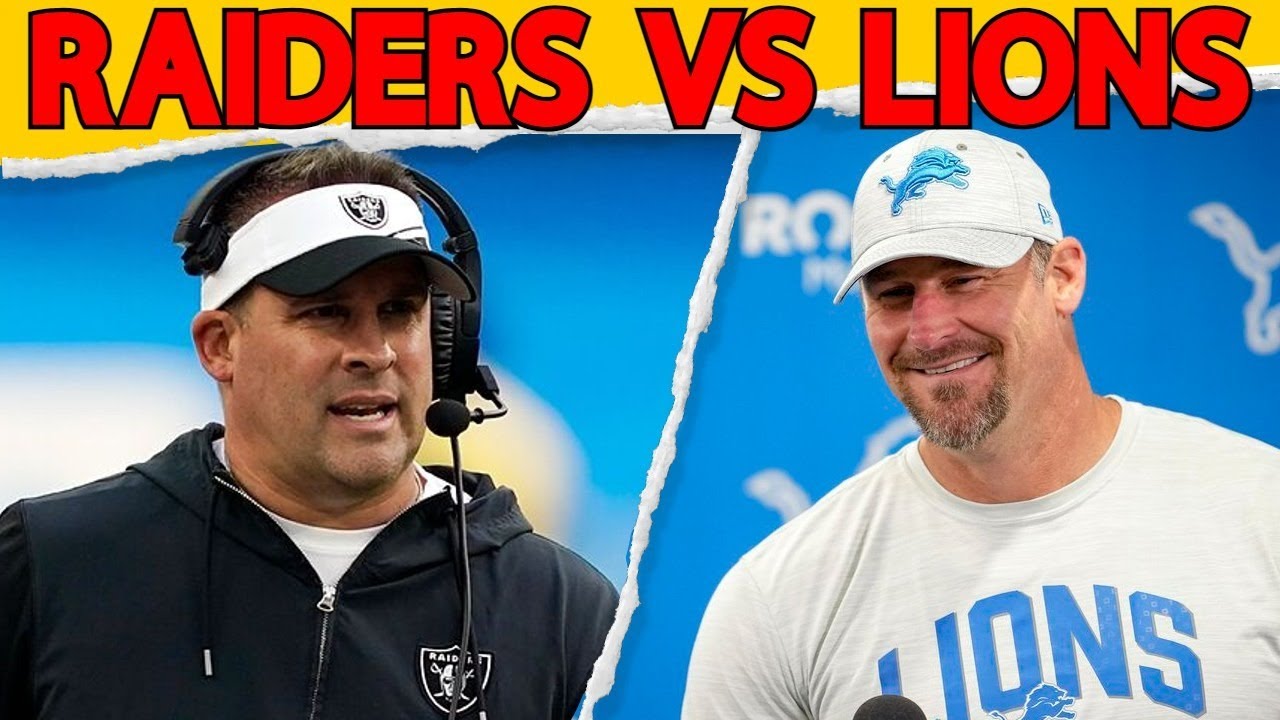 Las Vegas Raiders vs Detroit Lions Preview, Predictions, Odds NFL