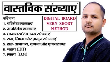 परिचय | Ch 1 वास्तविक संख्याएँ  (Real Numbers) | Class 10th Maths | Board Exam 2026