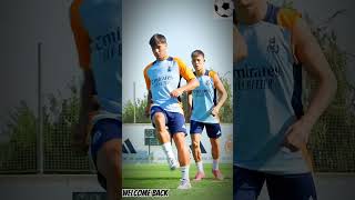 WELCOME BACK TO THE TRAINING THE BEST #footballshorts