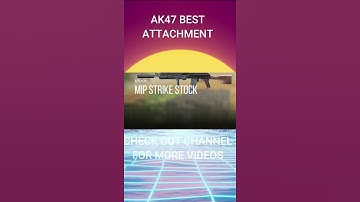 AK47 BEST ATTACHMENT | #shorts #cod #callofduty #codm #ak47attachment