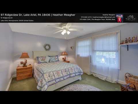 97 Ridgeview Dr, Lake Ariel, PA home video tour