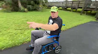 Terrain Test - Helium 26 Lbs Power Wheelchair