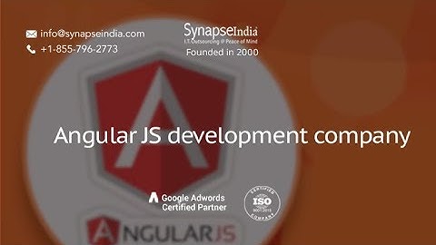 AngularJS Website Development by SynapseIndia