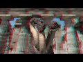 A Tribute to Animation Genius Ray Harryhausen - Anaglyph 3D Red/Cyan Glasses Hydra Monster Animation