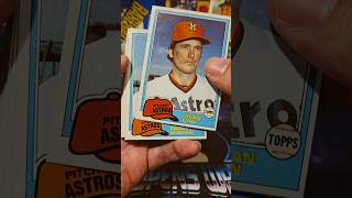1981 Topps Baseball Cards Wax Pack Opening  BIG HIT #sportscards #toppsheritage