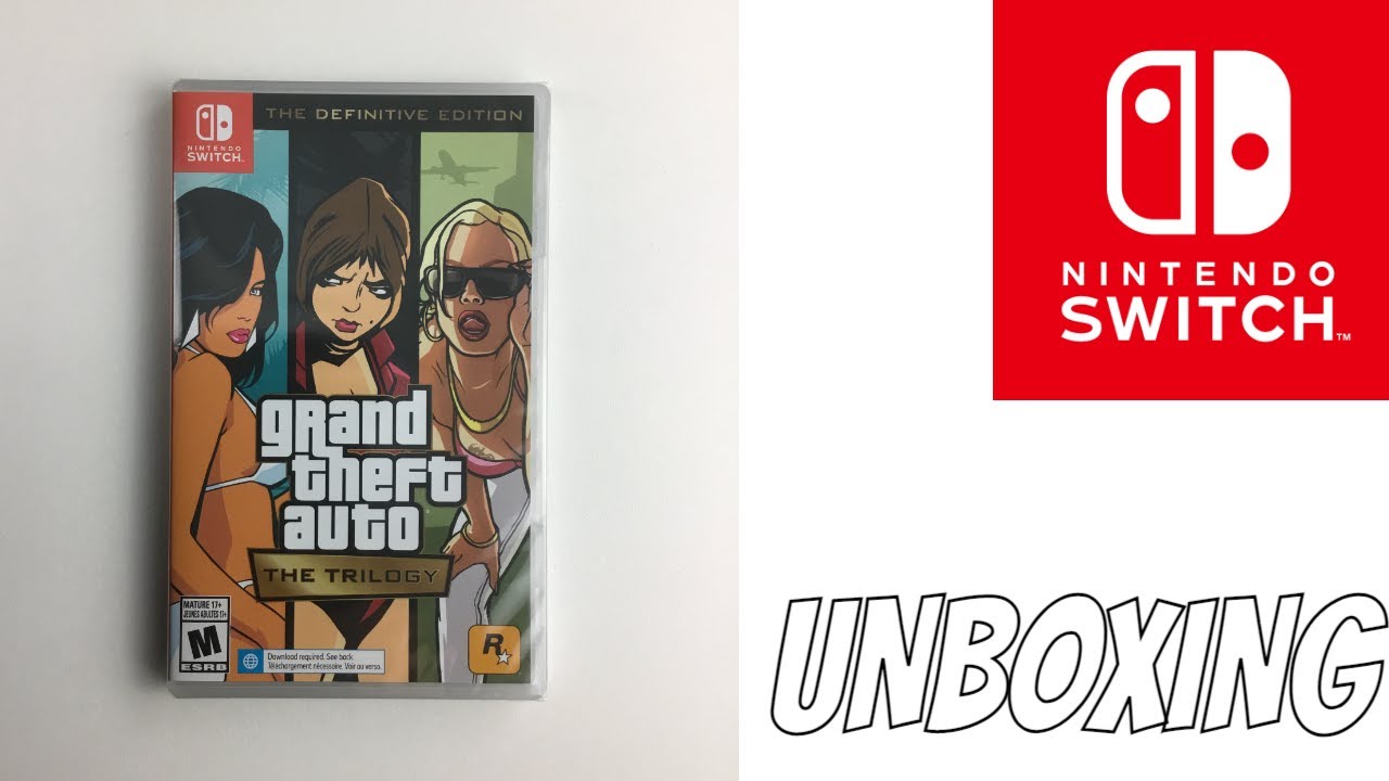 Grand Theft Auto: The Trilogy – The Definitive Edition - Nintendo Switch -  Trilogy Games