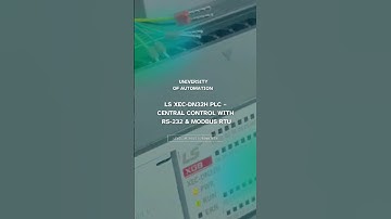 LS XEC-DN32H PLC – Central Control with RS-232 & Modbus RTU | University of Automation