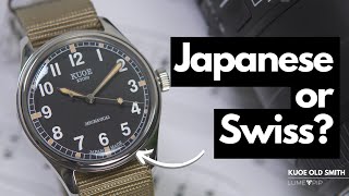 Are Japanese or Swiss watches better? 🤔 | Kuoe Old Smith 90-002 Unboxing & Review