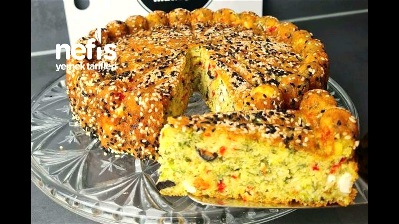 Peynirli Zeytinli Tuzlu Kek Tarifi