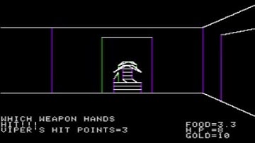 Akalabeth: World of Doom - Apple II - Computer Dungeon Crawler (1980)