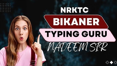 RAJ HC LDC TYPING SPEED GROUP TESTS