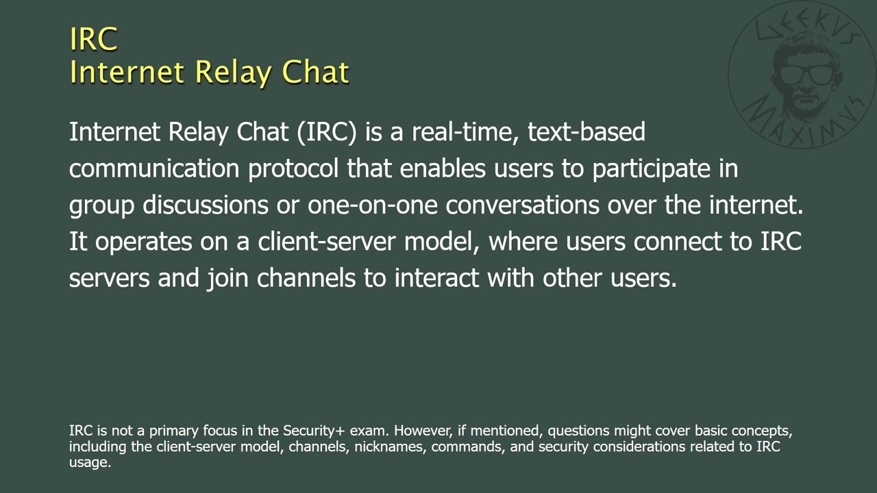 IRC - Internet Relay Chat