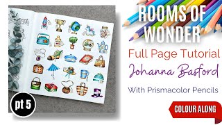 Colour Along | Rooms of Wonder by Johanna Basford | Part 5 of 10