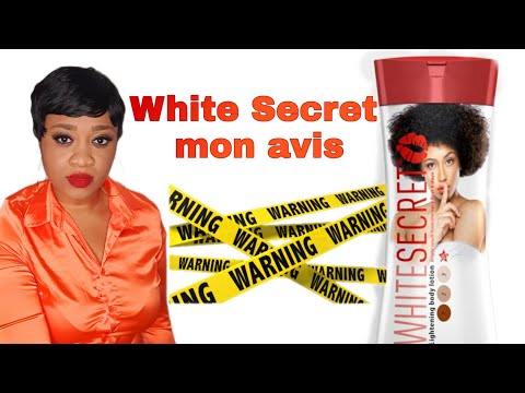 Mon Avis sur le Lait corporel White Secret 👍👎