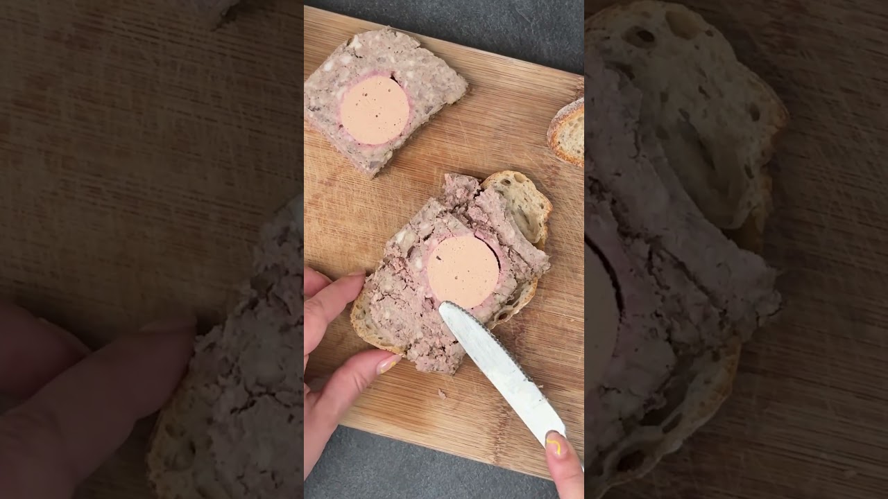 Les tartines Madrange ! Avec son confit et ses médaillon de mousse de canard