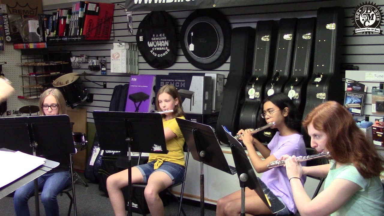 2019 Flute Choir plays "Salute to Flutes" YouTube