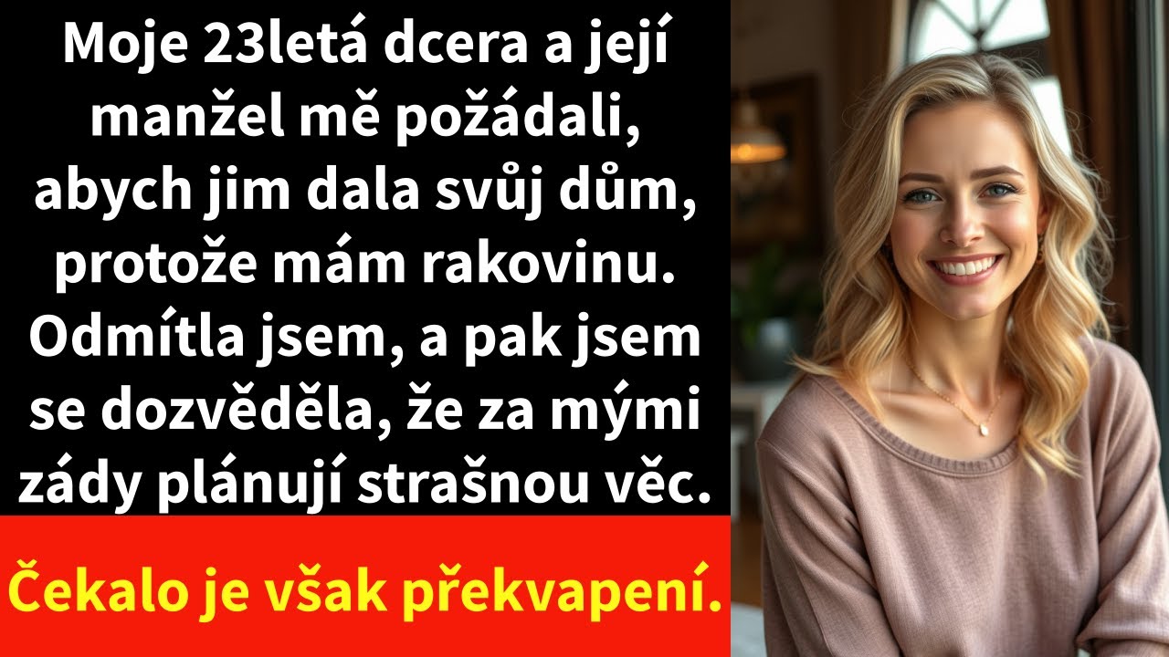 „Mami, Alex a já jsme se vzali," řekla moje dcera s úsměvem od ucha k uchu. O dva měsíce později jsem jí oznámila, že mám rakovinu, a místo podpory jsem slyšela: „A co bude s námi?" Když jsem...