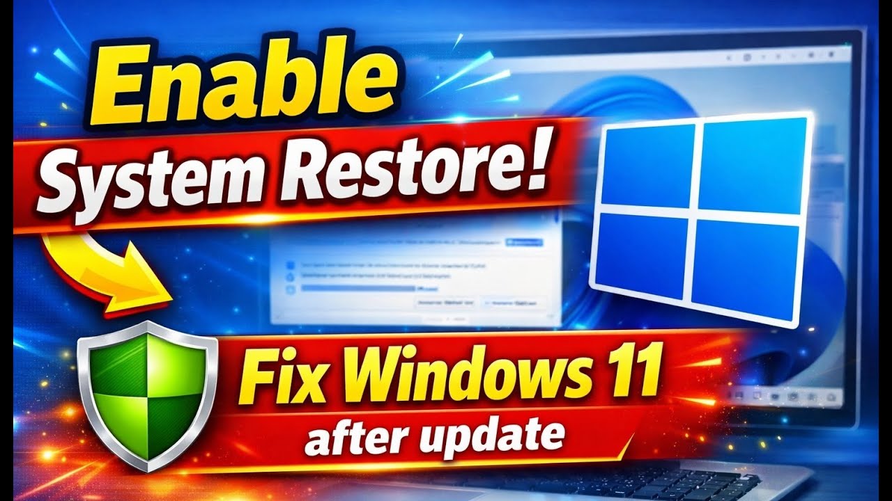 Как включить восстановление системы в Windows 11 | Восстановление системы в Windows 11 не работает