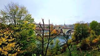 Bern - walking under the rain in the medieval town &amp; visiting the bears!🐻 UNESCO world heritage!🇨🇭💕
