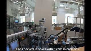 Packing robot at FIPROS Nutrition