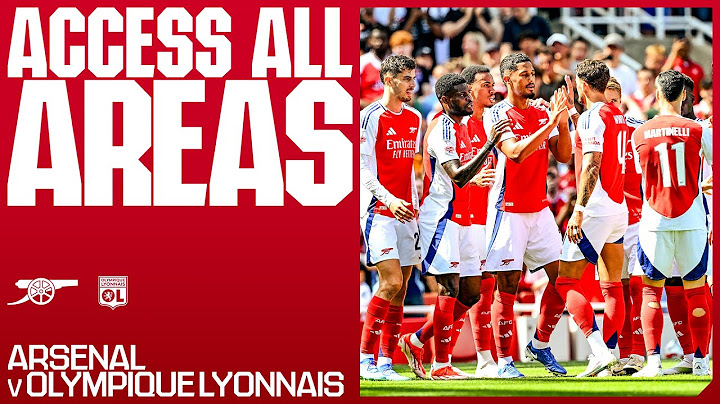 ACCESS ALL AREAS | Arsenal vs Lyon (2-0) | 2 goals, Calafiori's debut & trophy lift! | Emirates Cup