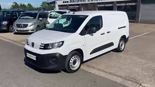 Used Vans NI | 193138 | Bridge Commercials Ltd | 2025 Peugeot Partner L2 Professional 5Seat Crew Van