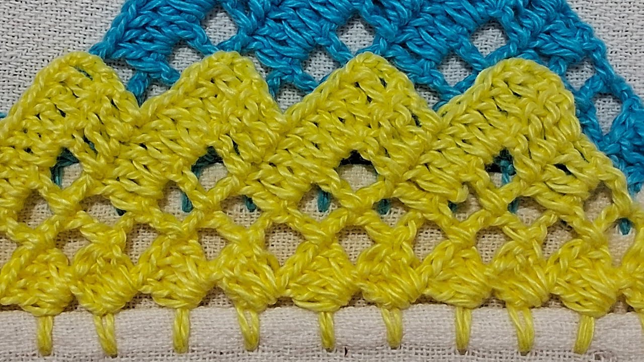 Barrado em crochê _ Olá amores aqui tem a aula completa😘😘