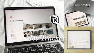 Notion Job Search Tracker | Organize Applications &amp; Interviews