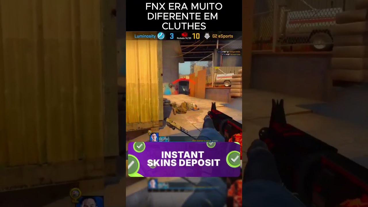 FNX ERA MUITO DIFERENTE EM CLUTHES Clutch vs G2 CS