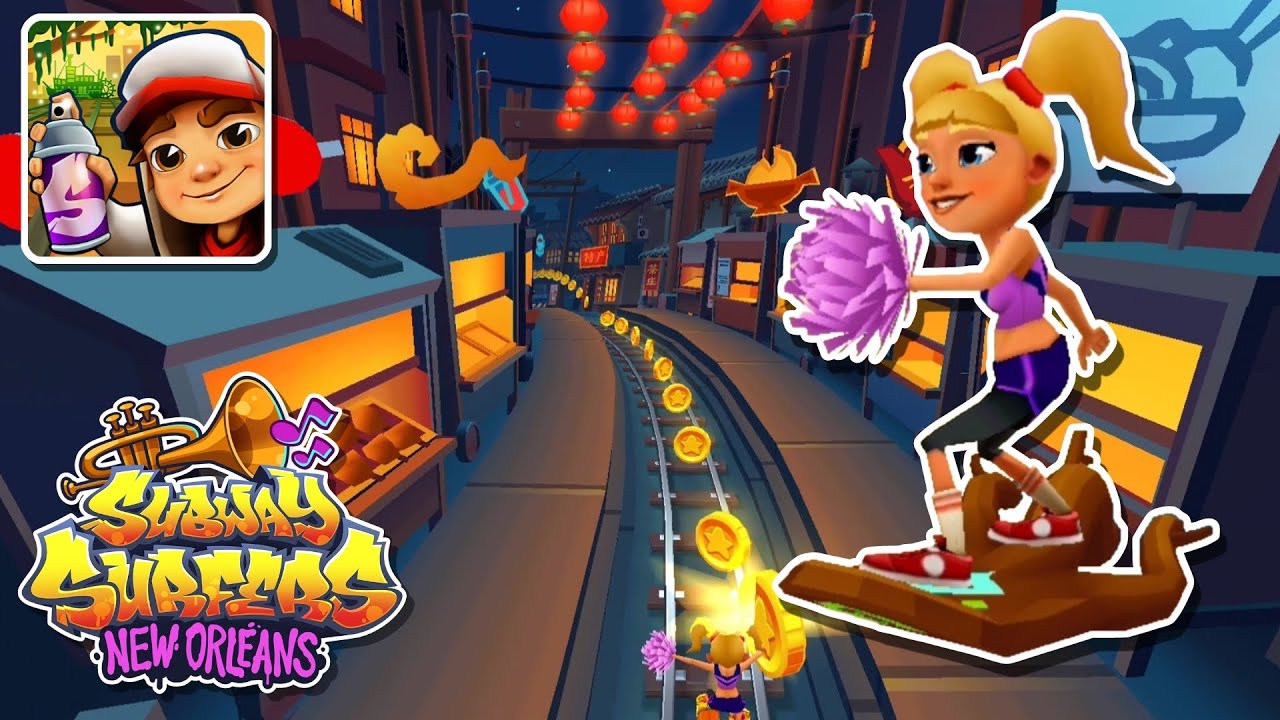 Subway Surfers New Orleans 2024: One Run Challenge Luoyang - Unlocking Turbo Stump