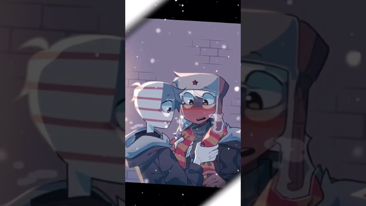 Russia X America Rusame Countryhumans Earth Chan