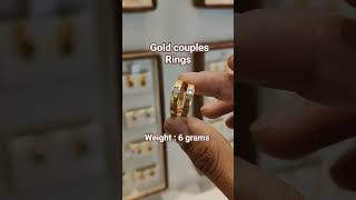 EXCLUSIVE gold couples rings 91.6 kdm hallmarked #jewellery #couplegoals #couplerings