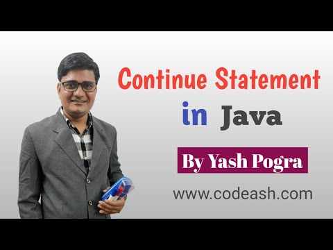 Continue statement | continue statement in java | continue example in Java | continue program