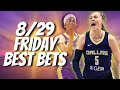 💰Best WNBA Bets🔥Player Prop Picks, Parlays, Predictions FREE Friday Today August 29th 8/29