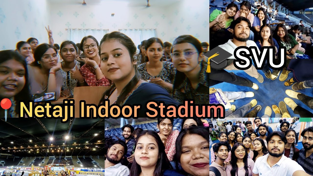 Netaji Indoor Stadium🏟️|SVU|Educational purpose