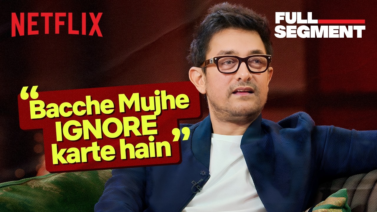 Aamir Khan Gets ROASTED & IGNORED by His Own Kids!? 🤭 | The Great Indian Kapil Show | Netflix India