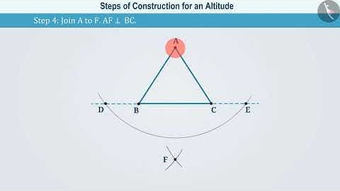 Triangle and its parts, median and altitude of a triangle | Part 3/5 | English | Class 7