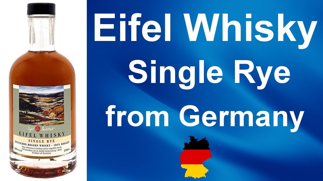 German Single Rye Eifel Whisky 4 Years Old Review #133 from WhiskyJason ...