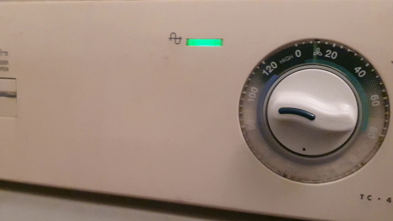 Zanussi TC 481W Dryer Synthetics Dry YouTube