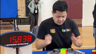 Max Park - (15.83) 4x4 World Record 2024