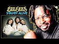 First time reacting to bee gees  staying alive reaction