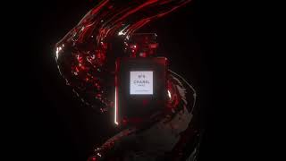 Chanel Eau de parfum - motion design 3d (cinema4d & octane render)