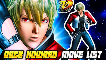 ROCK HOWARD MOVE LIST - The King of Fighters XIV (KOFXIV)