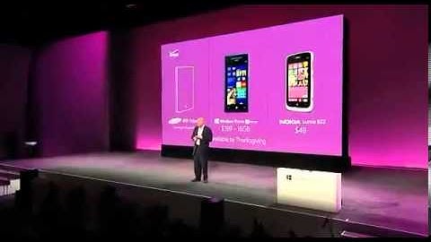 Windows Phone 8 Live Launch Event Keynote - Part 6 - October 2012