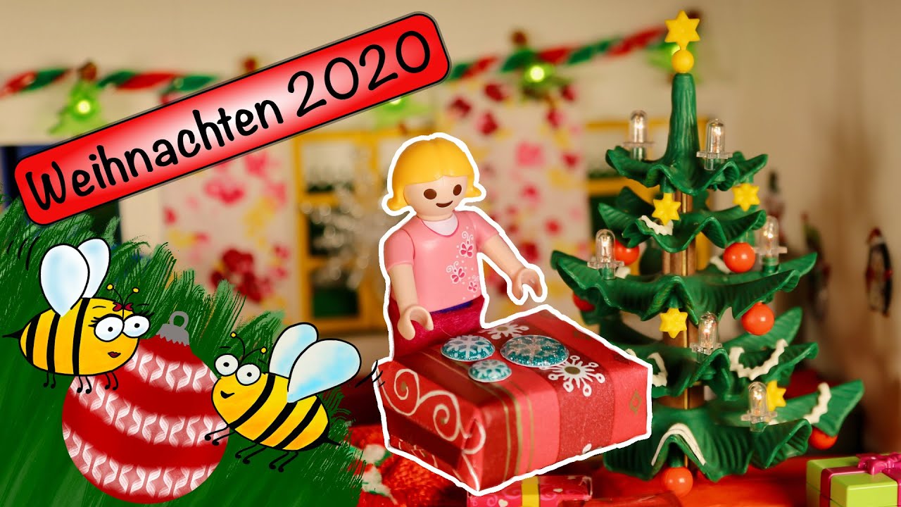 Playmobil Familie Biene Weihnachten Youtube