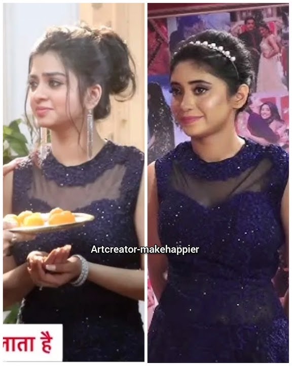 Why Ruhi always copy her dress?🤣 #yrkkh #abhira