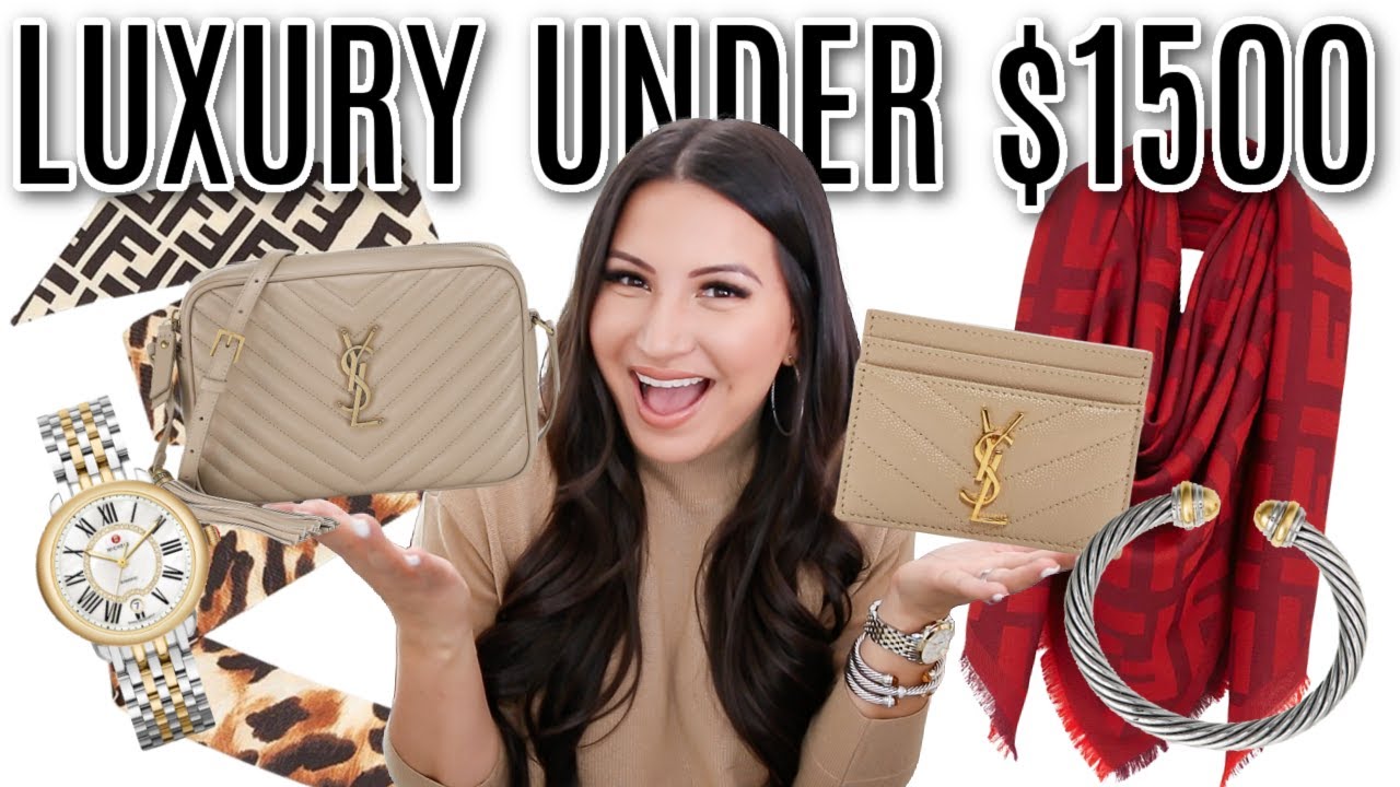 10 LUXURY ITEMS UNDER $1500 * Luxury Gift Ideas* | LuxMommy
