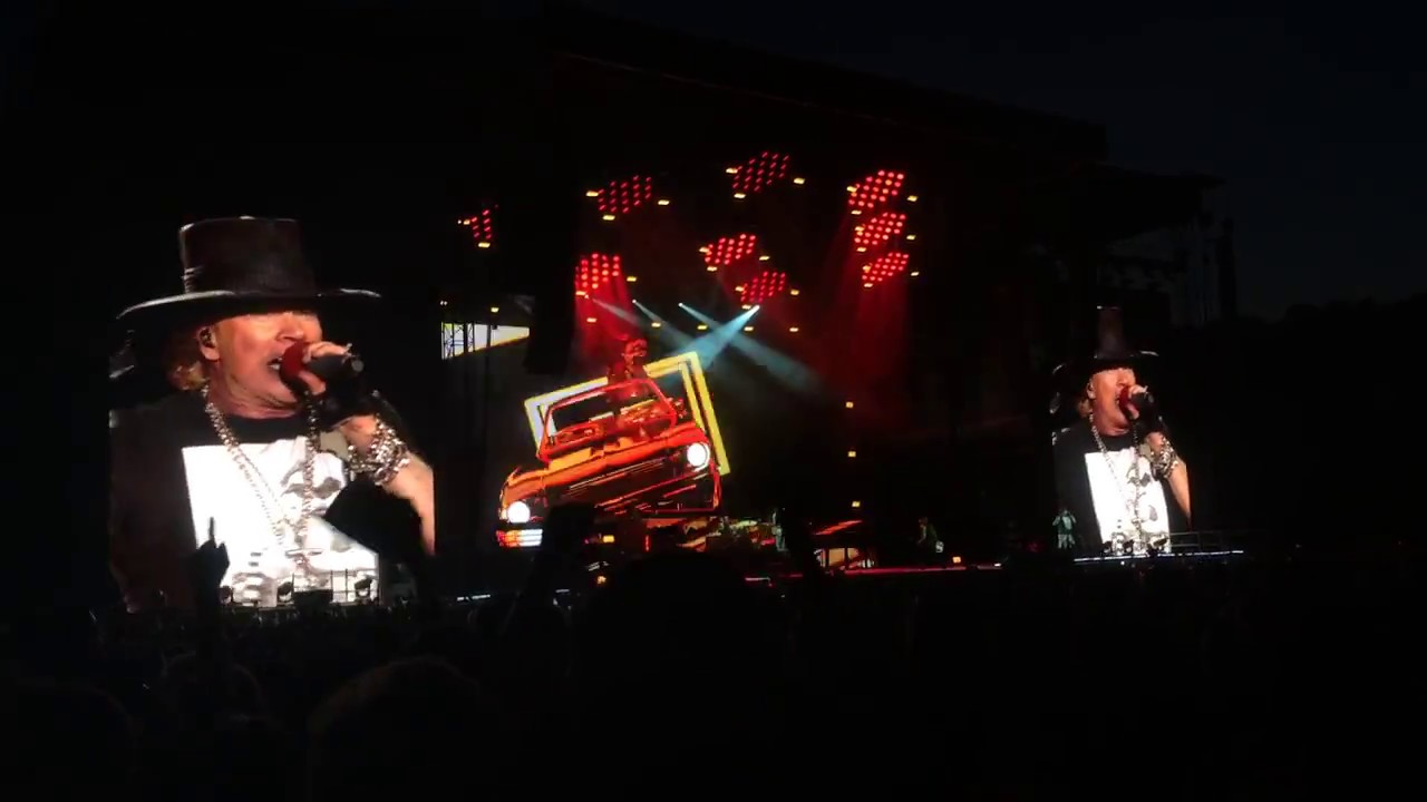 Guns N’ Roses - Nightrain live 16/07/18 Tallinn
