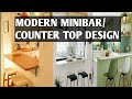 Simple counter top | mini bar | modern mini bar | counter top design